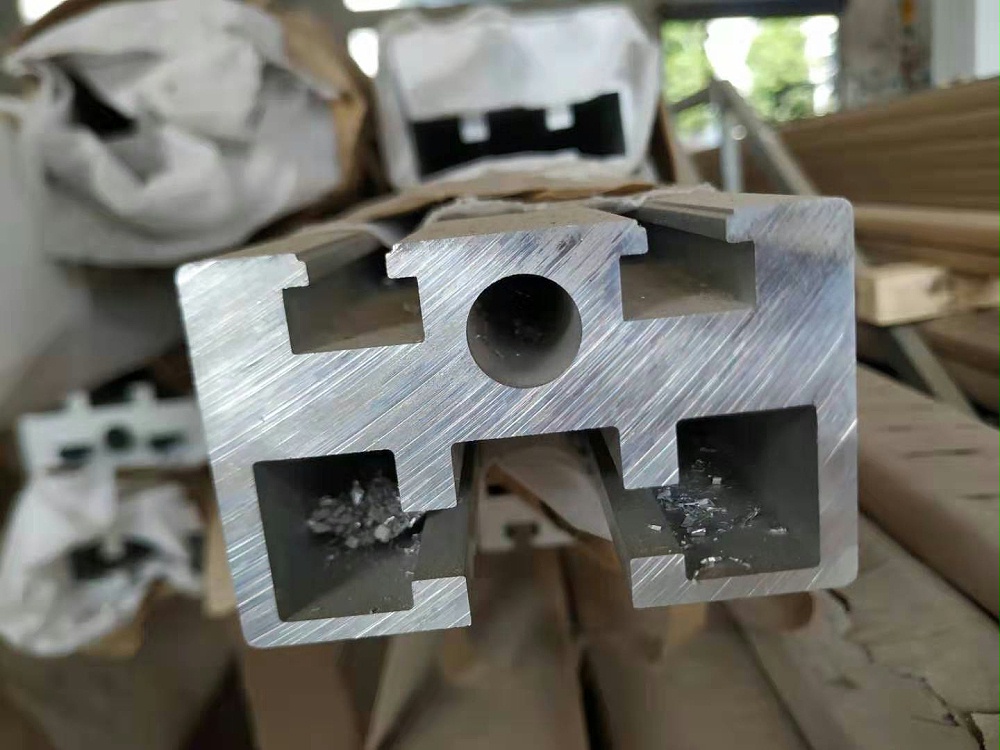 南京鋁材廠(chǎng)可開(kāi)模定制50*80工業(yè)鋁型材導軌槽 6米長(cháng)料加工