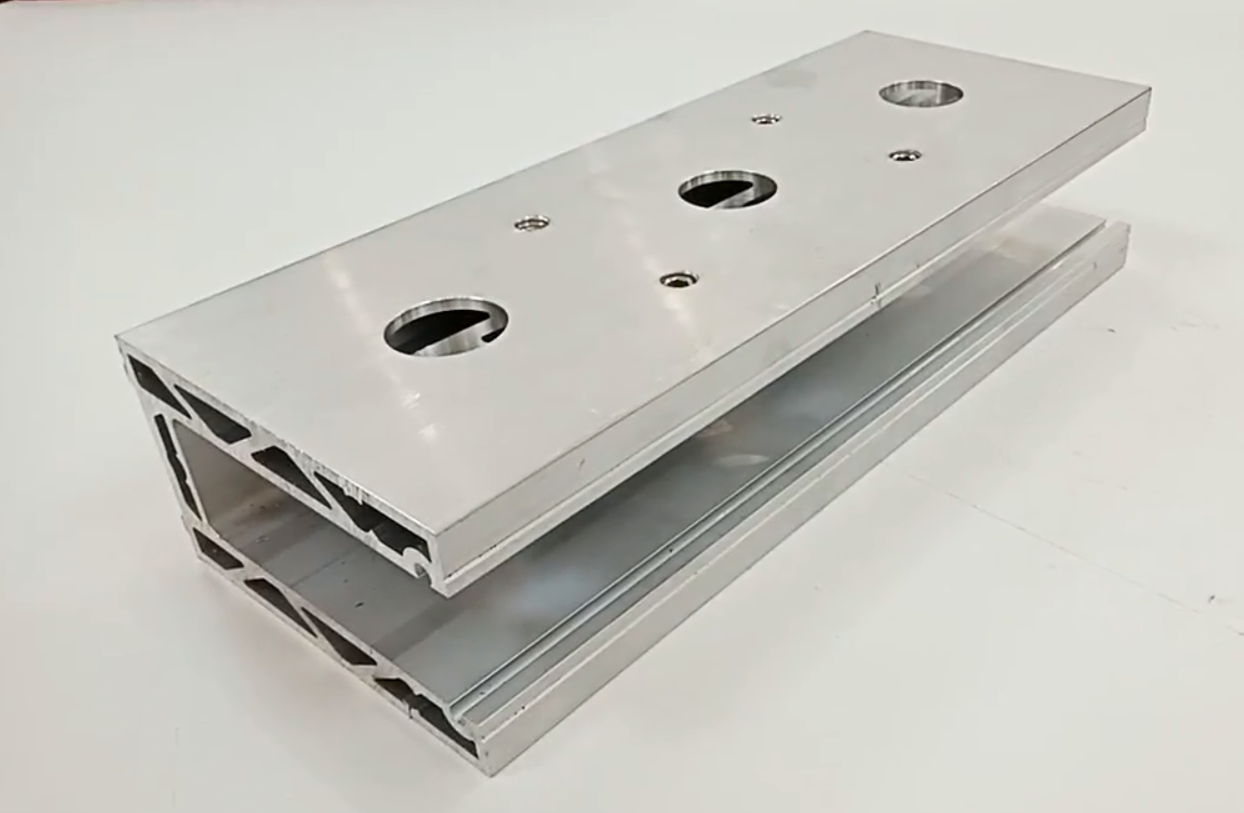 工業(yè)鋁型材深加工廠(chǎng)家cnc加工各種規格長(cháng)料 鋁型材打孔