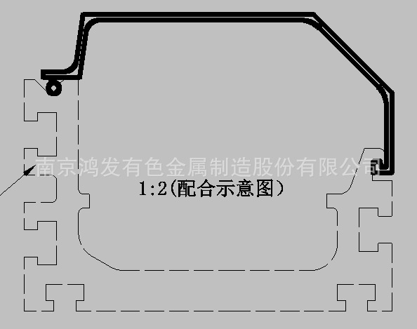摩擦線(xiàn)鋁型材